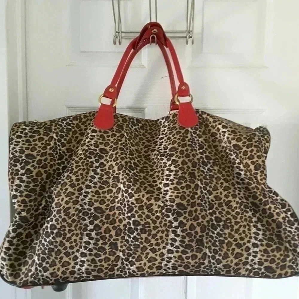 IMAN large Travel bag/suitcase - Picture 2 of 9